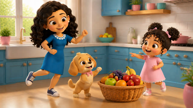 Scene 10 - Fruits & Mia