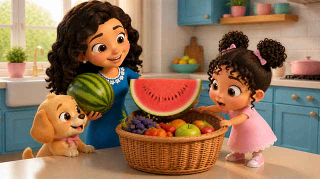 Scene 11 - Fruits & Mia