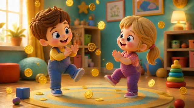 Scene 17 - Save, Spend & Share | The Magic Piggy Bank Song for Kids