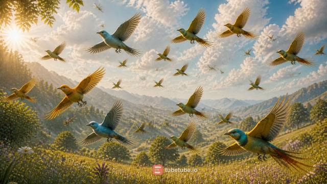 Scene 16 - Counting Birds in the Sky