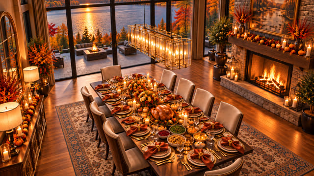 Scene 1 - Thanksgiving Dinner
