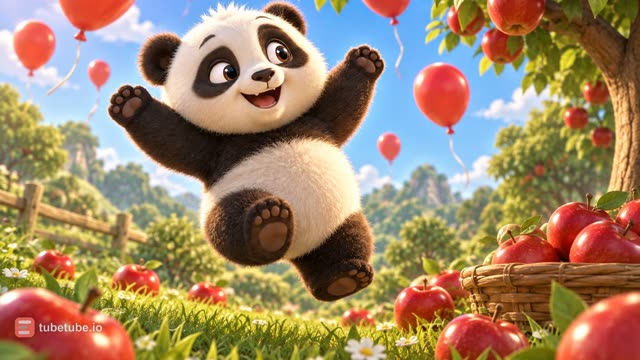 Scene 3 - Le petit panda et les couleurs