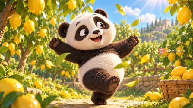 Scene 4 - Le petit panda et les couleurs