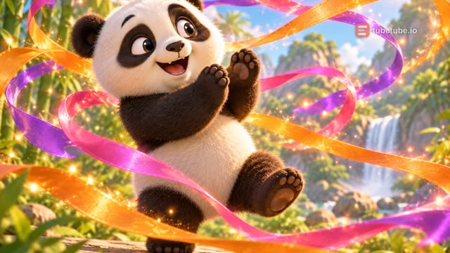 Scene 5 - Le petit panda et les couleurs