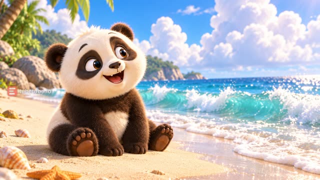 Scene 7 - Le petit panda et les couleurs