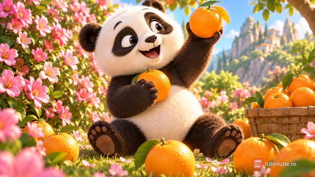 Scene 10 - Le petit panda et les couleurs