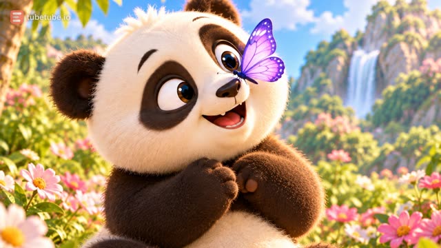 Scene 11 - Le petit panda et les couleurs