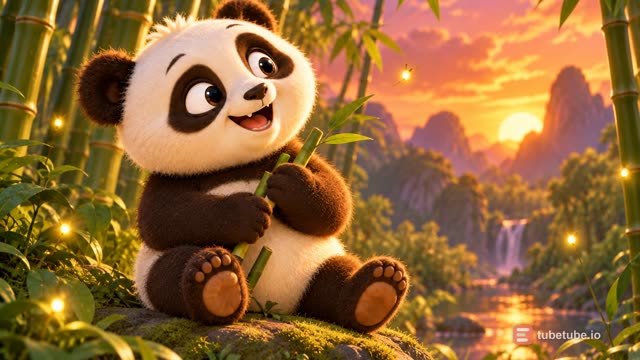 Scene 16 - Le petit panda et les couleurs