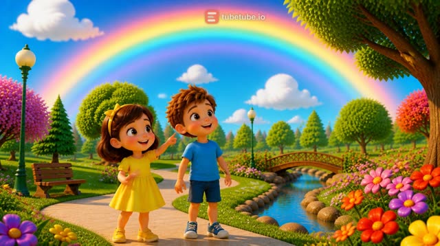 Scene 9 - Learn Colours With Mia And Leo