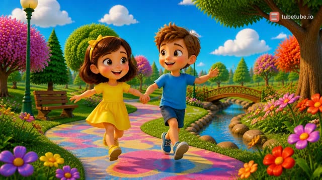 Scene 10 - Learn Colours With Mia And Leo