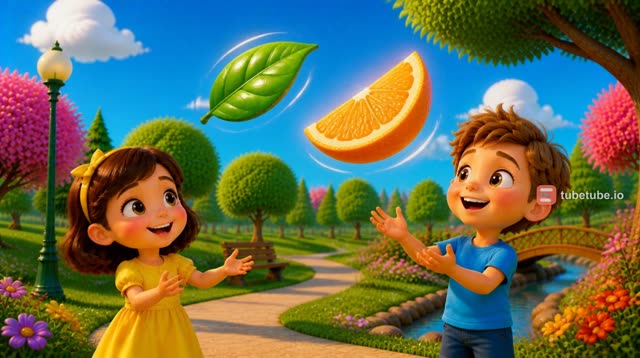 Scene 14 - Learn Colours With Mia And Leo