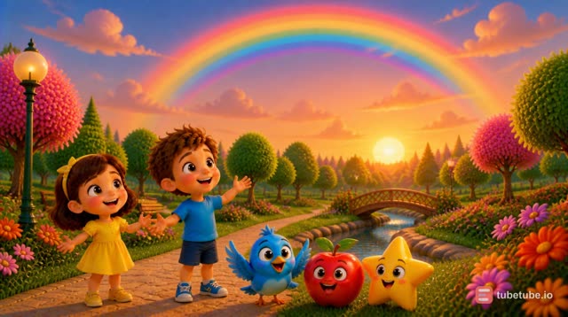 Scene 18 - Learn Colours With Mia And Leo