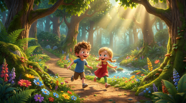 Scene 3 - Promenons-nous dans les Bois