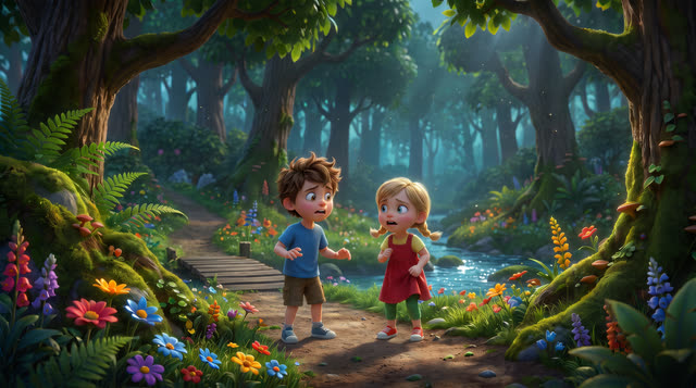 Scene 5 - Promenons-nous dans les Bois