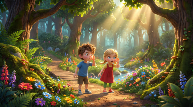Scene 6 - Promenons-nous dans les Bois