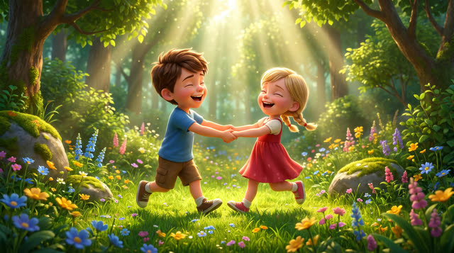 Scene 12 - Promenons-nous dans les Bois