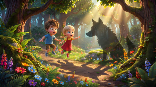Scene 13 - Promenons-nous dans les Bois