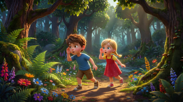 Scene 14 - Promenons-nous dans les Bois