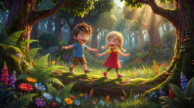 Scene 16 - Promenons-nous dans les Bois