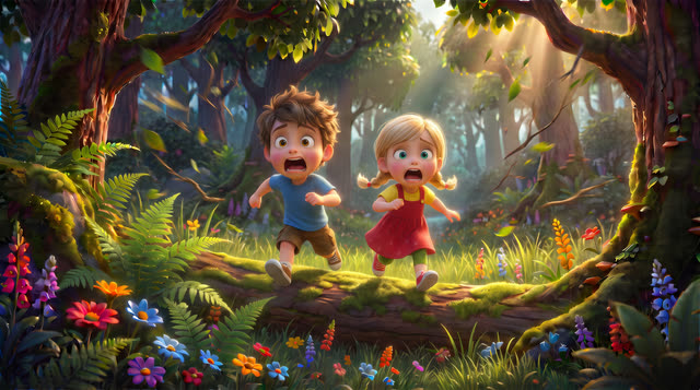 Scene 21 - Promenons-nous dans les Bois