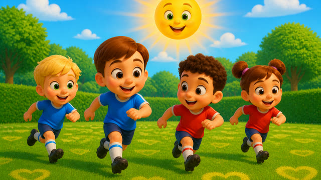 Scene 8 - La chanson du foot pour les petits | Comptine animée