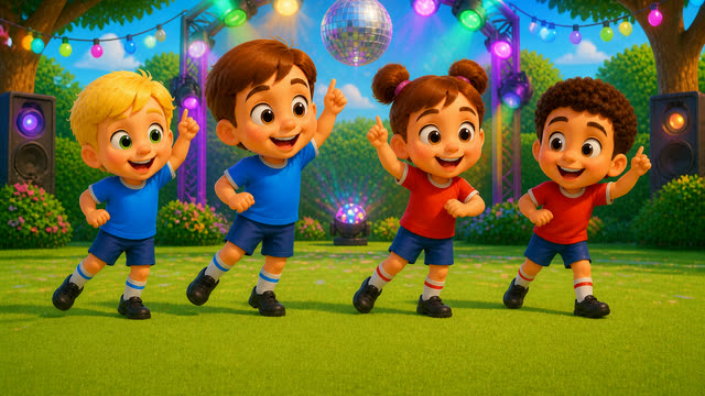 Scene 11 - La chanson du foot pour les petits | Comptine animée