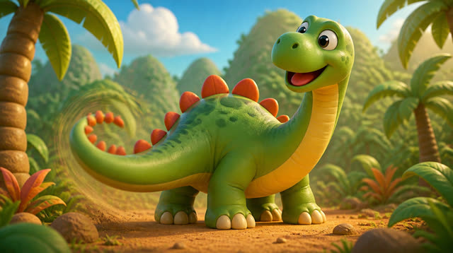 Scene 2 - Dinosaur Dance Party!