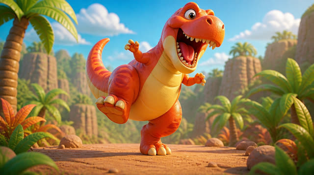 Scene 4 - Dinosaur Dance Party!