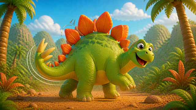 Scene 9 - Dinosaur Dance Party!