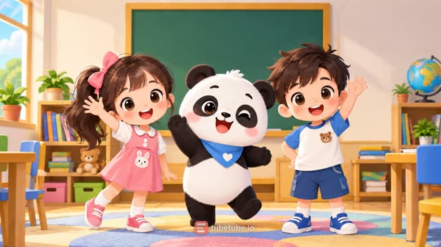Scene 1 - 你好！Mandarin Action Song