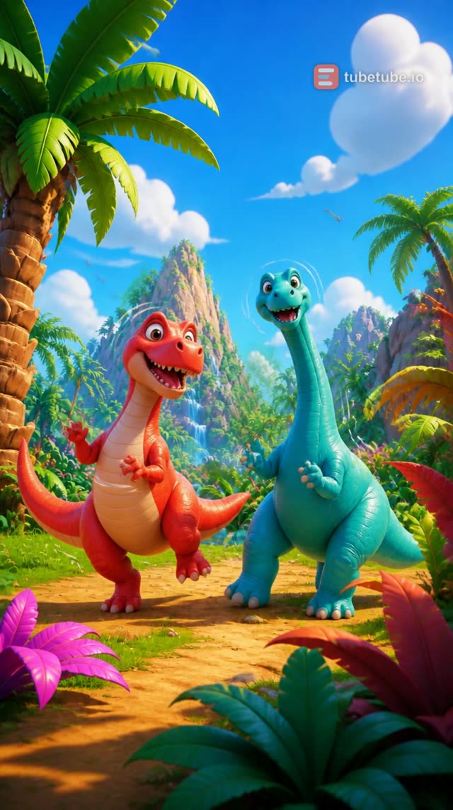 Scene 6 - Rainbow Dino Dance