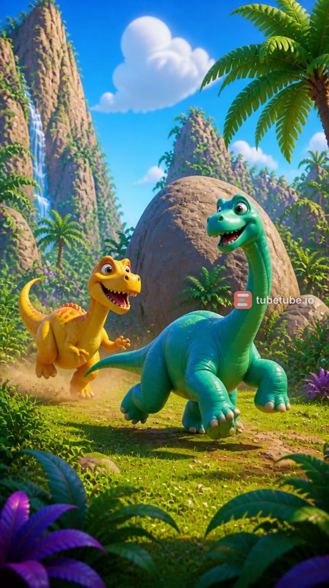 Scene 8 - Rainbow Dino Dance