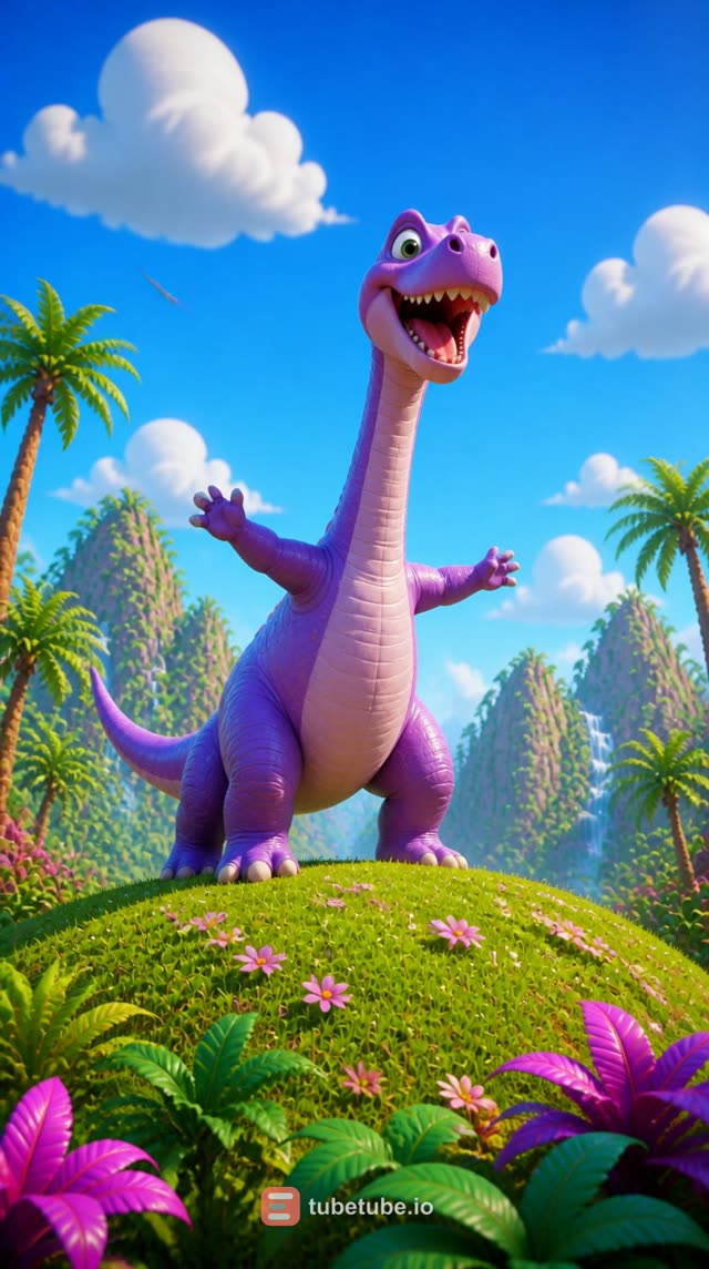 Scene 9 - Rainbow Dino Dance