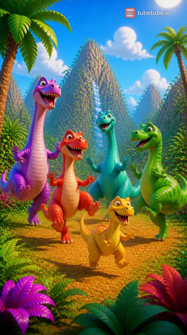 Scene 12 - Rainbow Dino Dance