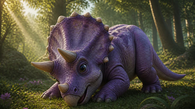 Scene 2 - Dino Stomp and Roar