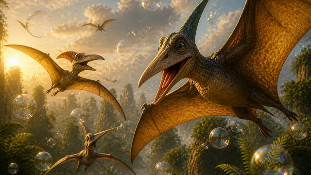 Scene 16 - Dino Stomp and Roar