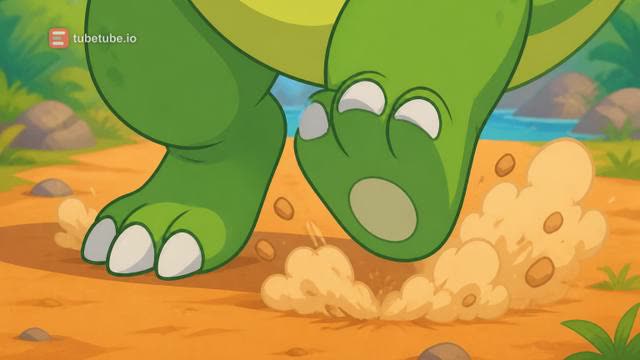 Scene 2 - Der kleine Dino tanzt