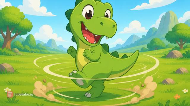 Scene 3 - Der kleine Dino tanzt