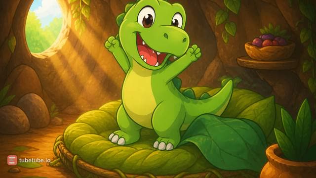 Scene 5 - Der kleine Dino tanzt