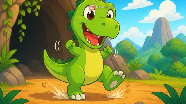 Scene 6 - Der kleine Dino tanzt
