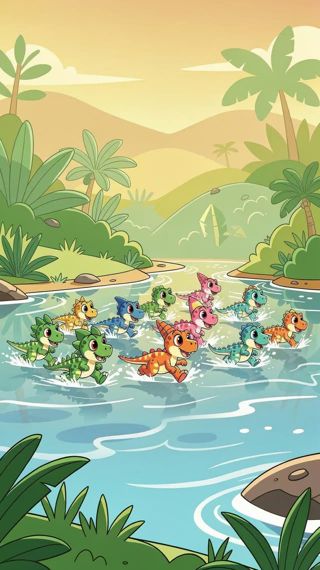 Scene 7 - Dino Counting