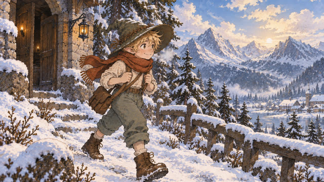 Scene 1 - Seul dans la forêt
