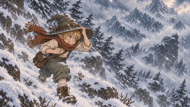 Scene 4 - Seul dans la forêt
