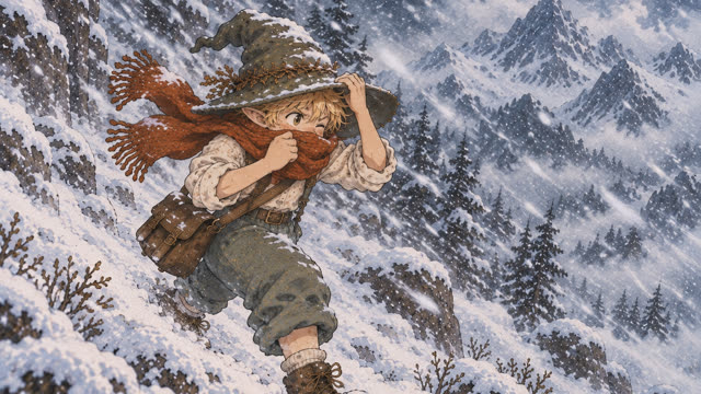 Scene 5 - Seul dans la forêt