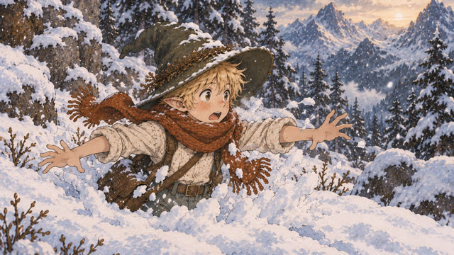 Scene 7 - Seul dans la forêt