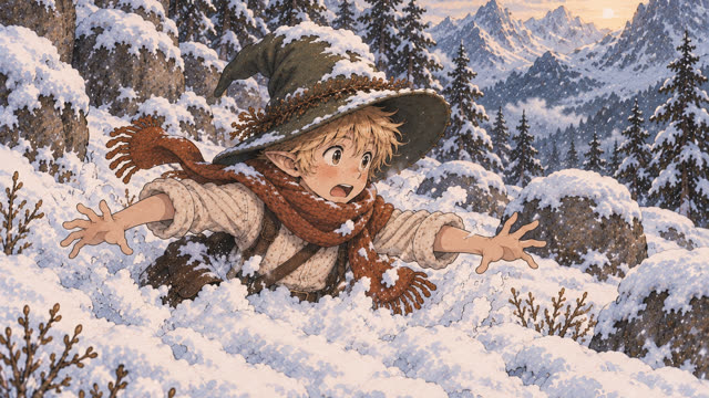 Scene 8 - Seul dans la forêt