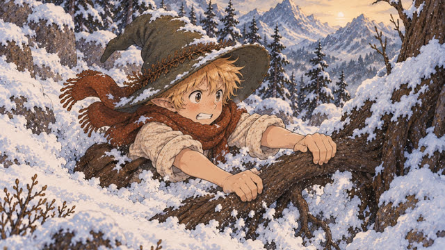 Scene 9 - Seul dans la forêt