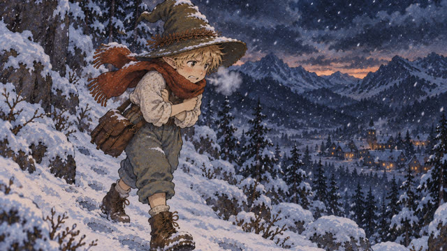 Scene 10 - Seul dans la forêt