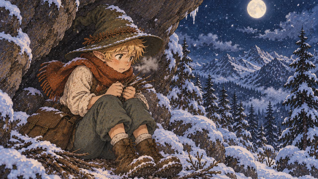 Scene 11 - Seul dans la forêt