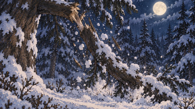 Scene 13 - Seul dans la forêt